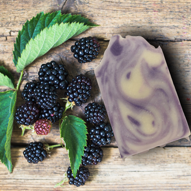 Black Raspberry Scent Soap Bar