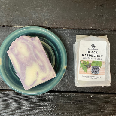 Black Raspberry Scent Soap Bar