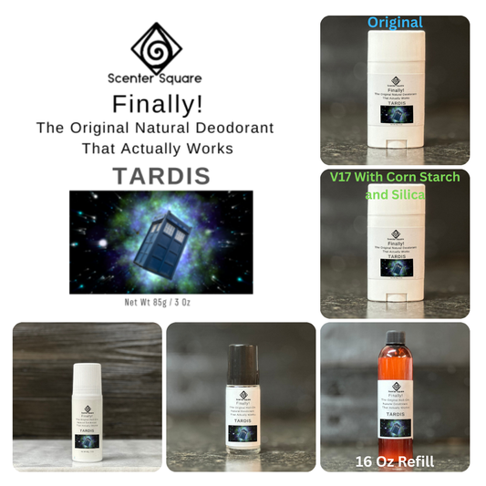 Finally! Deodorant TARDIS