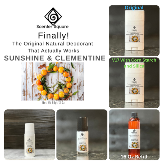 Finally! Deodorant Sunshine & Clementine
