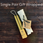 Traditional 8 Inch Bayberry Wax Tapers - 3/4" Base
