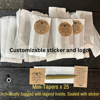 Bayberry Mini Tapers 1/4 scale