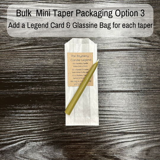 Bayberry Mini Tapers 1/4 scale