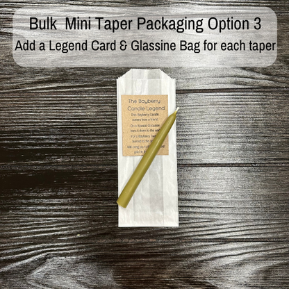 Bayberry Mini Tapers 1/4 scale