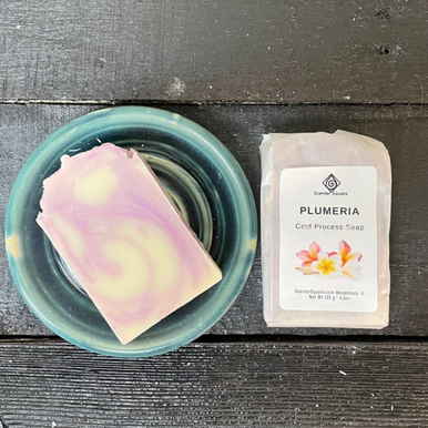 Plumeria Scent Soap Bar