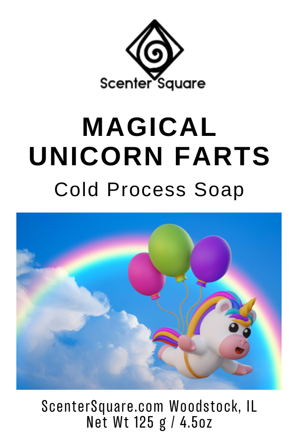 Magical Unicorn Farts Soap Bar