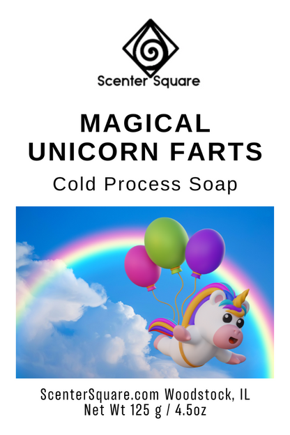 Magical Unicorn Farts Soap Bar