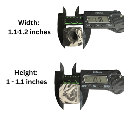 Mini Taper Holder - Blocky Style
