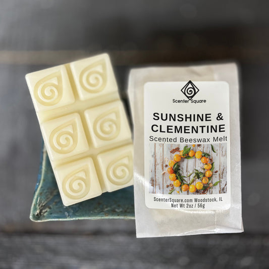 Scented Melting Wax Bar Sunshine & Clementine