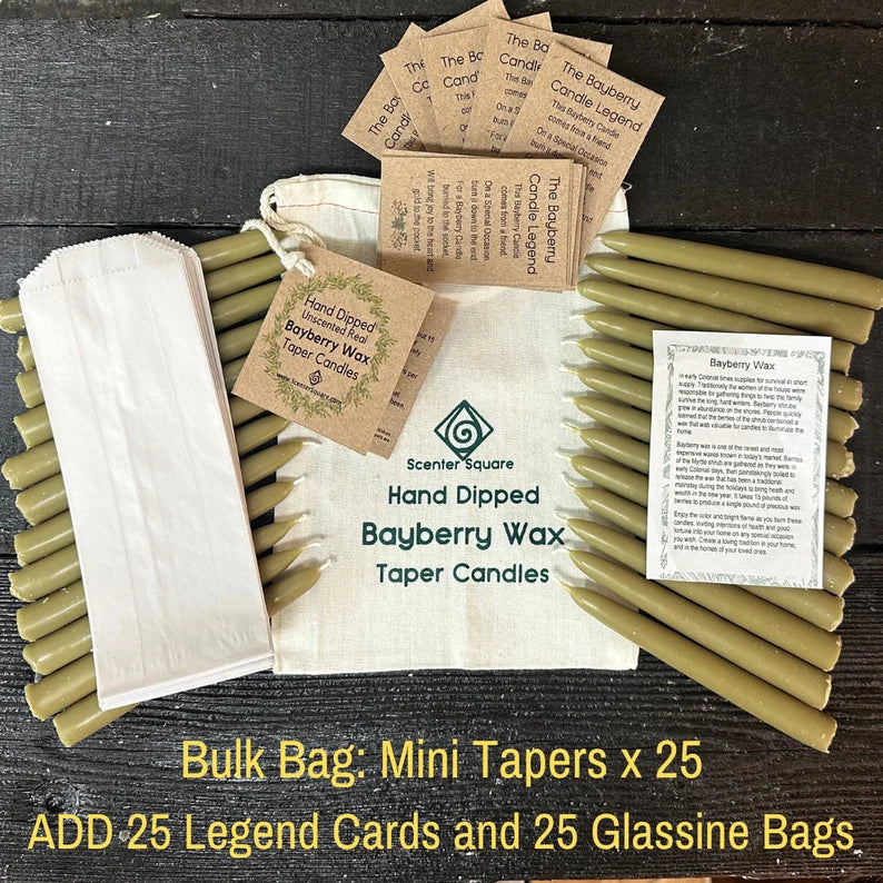 Bayberry Mini Tapers 1/4 scale